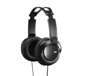 JVC HA-RX330-E czarny / słuchawki nagłowne / jack 3,5 mm / 2,5 m