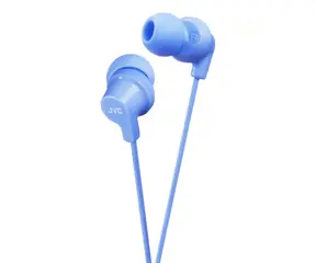 JVC HA-FX10-LA-E niebieskie / słuchawki douszne / jack 3,5 mm / 1,2 m