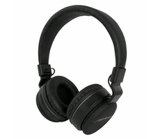 Esperanza EH218 czarne / słuchawki bezprzewodowe z mikrofonem / Bluetooth 5.0 / max czas rozmów 10 h muzyka 7 h