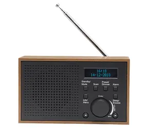 Radio Denver DAB-46 szare / biurkowe / DAB+ / FM / zasilacz sieciowy lub 4X baterie AA