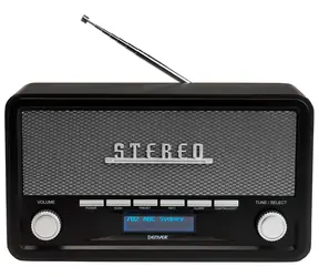Denver DAB-18 ciemnoszary / radio / DAB+ / FM / Bluetooth / 2x 2W