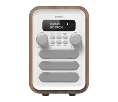 Denver DAB-48 biały / radio / DAB+ / FM / Bluetooth / wyjście słuchawkowe