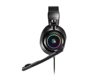 A4Tech BLOODY G580 czarny / Gamingowy zestaw słuchawkowy z mikrofonem / 7.1 / Składany mikrofon / USB / 2m 