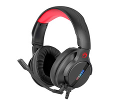 Marvo HG9065 czarne / słuchawki z mikrofonem / 7.1 / USB / podświetlenie / kabel 2,1m 