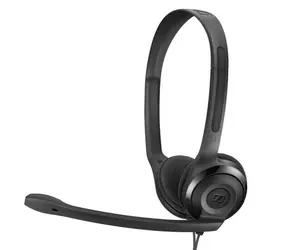 EPOS Sennheiser PC 5 Chat czarny / zestaw słuchawkowy / mikrofon / gniazdo 3,5 mm / kontroler na kablu