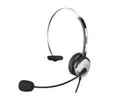 Sandberg MiniJack Mono Headset Saver czarny / słuchawki z mikrofonem / 3,5 Jack / 1,5 m