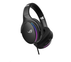Asus ROG Fusion II 500 czarny / Słuchawki gamingowe / mikrofon / 7.1 / USB-C + USB-A + gniazdo 3,5mm / RGB / 1,5m