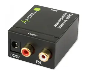 Konwerter cyfrowo-analogowy Techly IDATA-SPDIF-3