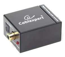 Konwerter audio/audio Gembird DSC-OPT-RCA-001 czarny