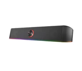 Trust GXT619 Thorne czarny / Soundbar do PC / 6W / RGB / gniazdo 3,5mm / zasilacz USB