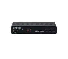 Odbiornik cyfrowej telewizji naziemnej Orava DVB-30 czarny / HD DVB-T2