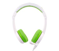 Buddyphones School - zielone / Słuchawki dla dzieci z mikrofonem / jack 3,5 mm / 1,4 m