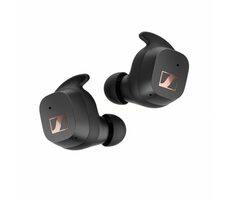Sennheiser Sport True Wireless czarny / słuchawki bezprzewodowe / mikrofon / Bluetooth 5.2 / IP54 / etui ładujące 
