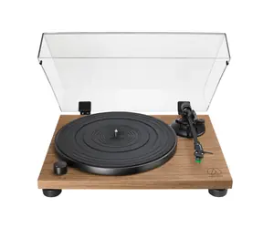 AUDIO TECHNICA AT-LPW40WN brązowy / Gramofon / 33&45 RPM / RCA / przedwzmacniacz  
