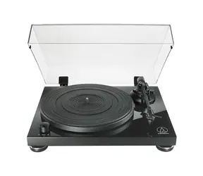 AUDIO TECHNICA AT-LPW50PB czarny / Gramofon / 33&45 RPM / RCA / przedwzmacniacz  