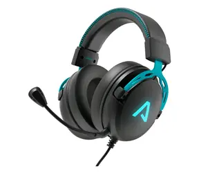 Lamax Heroes Defender1 czarny / słuchawki gamingowe z mikrofonem / USB / jack 3,5 mm / kabel 2,0 m