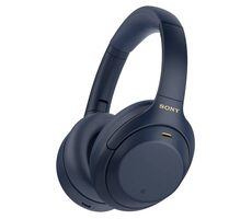 Sony WH1000XM4L.CE7 niebieskie / Słuchawki bezprzewodowe z mikrofonem / Bluetooth 5.0 / NFC / LDAC