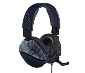 Turtle Beach RECON 70 kamuflaż niebieski / słuchawki gamingowe / regulacja głośności / mikrofon / gniazdo 3,5 mm