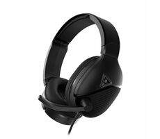 Turtle Beach RECON 200 GEN2 czarne / bezprzewodowe słuchawki gamingowe / regulacja głośności / mikrofon / gniazdo 3,5 mm
