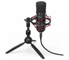 Endorfy Solum T czarny / mikrofon / USB / 1,8m
