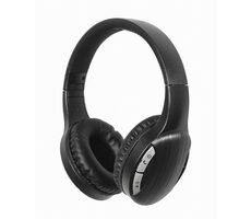 Gembird BTHS-01-SV czarne / słuchawki bezprzewodowe / Bluetooth 5.0