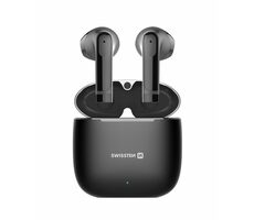 Swissten ALUPODS PRO czarne / Słuchawki bezprzewodowe / Bluetooth 5.1