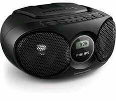 Philips AZ215 czarny / Radio / FM / CD 