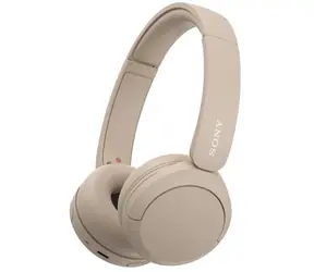 Sony WH-CH520 beżowy / Słuchawki bezprzewodowe z mikrofonem / Bluetooth 5.2 