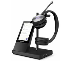 Yealink WH66 czarny / Bezprzewodowy zestaw słuchawkowy z mikrofonem / do telefonów IP Yealink / baza / DECT