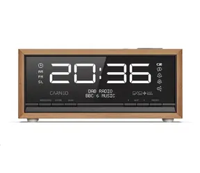 CARNEO C100 brązowo-czarny / radio / FM / Bluetooth 5.0 / 2,5W / wyświetlacz