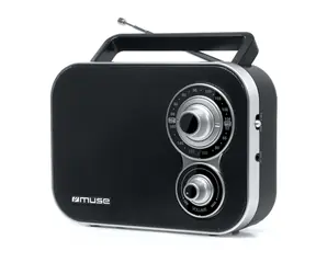 Muse M-051 R czarny / Radio przenośne / FM / MW / 3,5mm