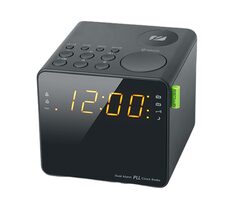Muse M-187 CR czarny / Budzik z radiem / FM / MW / 3,5mm