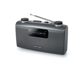 Muse M-058R szary / Radio przenośne / FM / MW / 3,5mm