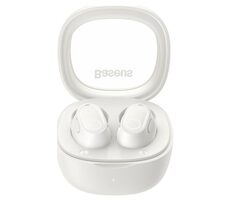Baseus NGTW180002 Bowie WM02 TWS białe / Słuchawki bezprzewodowe z mikrofonem / Bluetooth 5.0 