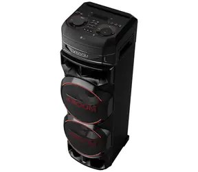 LG XBOOM RNC 9 czarny / Przenośny głośnik bezprzewodowy / BT / Gniazdo 6,3 mm / USB-A / DAB + FM