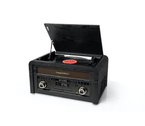 Muse MT-115W czarny / Gramofon / 33 i 45 i 78 RPM / radio / MP3 / USB