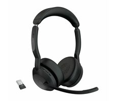 JABRA Evolve2 55 (25599-999-999) czarny / Słuchawki / mikrofon / ANC / USB / Bluetooth 2,4 GHz / MS Stereo