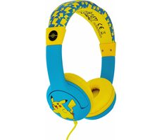 OTL Technologies Pokémon Pikachu - jack 3,5 mm / Przewodowe słuchawki dla dzieci / jack 3,5 mm / 0,9 m