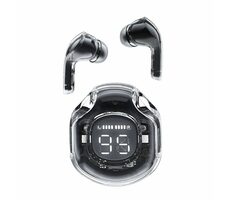 Acefast T8 Crystal black / Słuchawki bezprzewodowe / mikrofon / Bluetooth 5.3