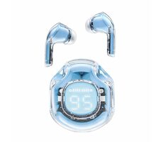 Acefast T8 Crystal blue / Słuchawki bezprzewodowe / mikrofon / Bluetooth 5.3