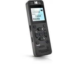Kodak VRC 350 czarny / Dyktafon / 8 GB / do 581 godzin nagrań / USB-C / 2x 3,5 mm