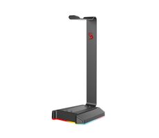 A4Tech BLOODY GS2L czarny / stojak na słuchawki / RGB / USB-C / 27,5 cm