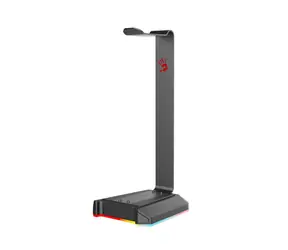 A4Tech BLOODY GS2L czarny / stojak na słuchawki / RGB / USB-C / 27,5 cm