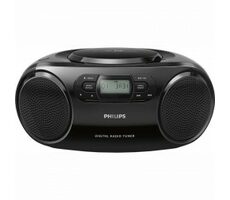 Philips AZB500/12 czarny / Radio / CD / FM / DAB+ / 3,5mm