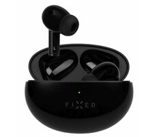 FIXED Pods Pro Czarne / Słuchawki bezprzewodowe / Mikrofon / ANC / Bluetooth 5.3 / Etui ładujące