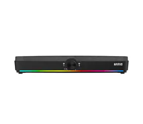 Marvo SG-286 czarny / Soundbar / 2.0 / 10W / Bluetooth 5.3 / USB-A