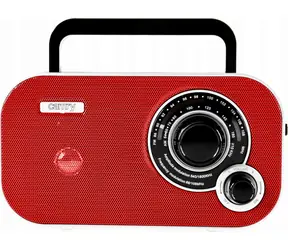 Radio Camry CR 1140R Czerwone/Przenośne/FM