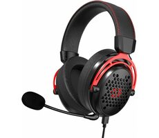 Redragon H386 Diomedes czarny / Słuchawki gamingowe / mikrofon / USB + 3,5mm
