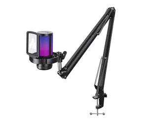 Maono DGM20 S czarny / Mikrofon do gier / USB / USB-C / pojemnościowy / 50 - 20000 Hz 
