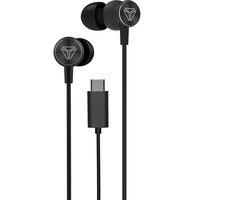 YENKEE YHP 505BK USB-C czarny / Słuchawki / mikrofon / USB-C / 1,2m 